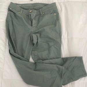Talbots straight crop pants
